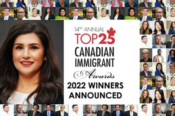 دامینه اخوان یکی از ۲۵ مهاجر برتر کانادا شد